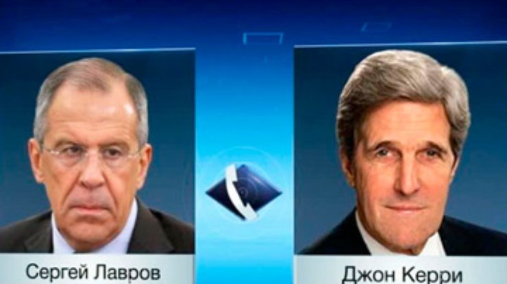 Лавров и Керри по телефону обсудили ситуацию в Сирии