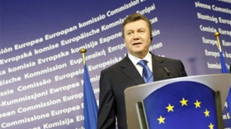 Янукович доволен результатами саммита Украина-ЕС