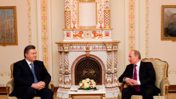 Янукович в понедельник встретится с Путиным