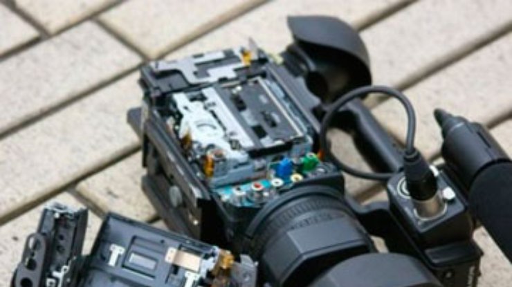На похоронах мэра Симеиза журналистам разбили камеры
