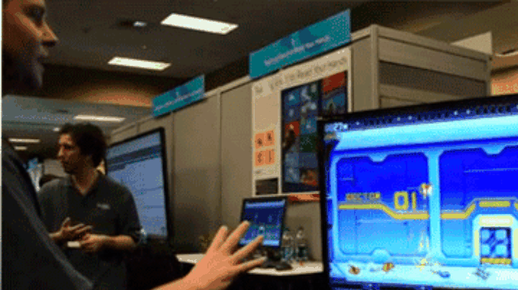 Microsoft превратит сенсор Kinect в альтернативу мышке