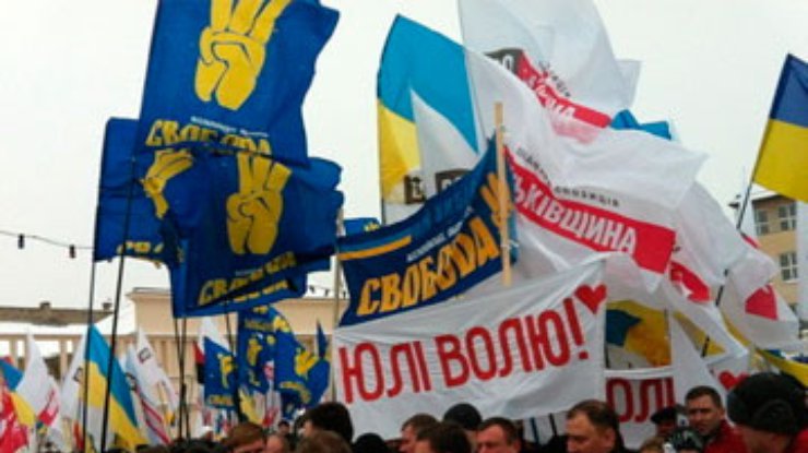 Восстание от оппозиции в Ужгороде закончилось ничем