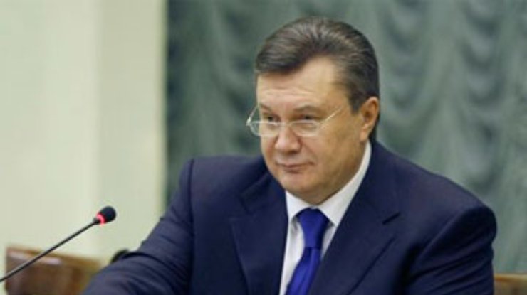 Янукович распорядился создать программу сотрудничества с ТС