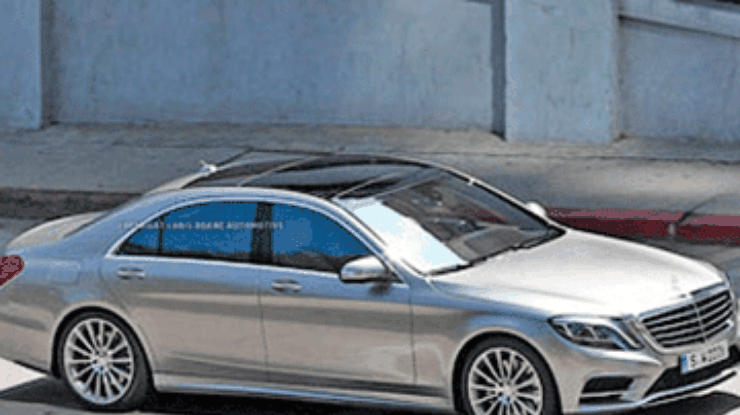 Новый Mercedes-Benz S-Class "засветился" без камуфляжа