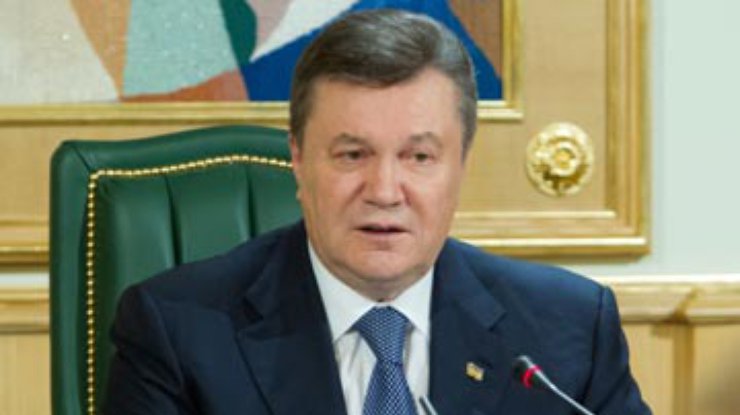 Янукович поздравил работников СБУ с профессиональным праздником