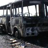 На трассе Киев-Чоп загорелся автобус с пассажирами