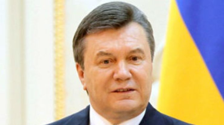 Янукович поздравил киевлян с Днем города
