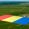 В румынской деревне изготовили самый большой флаг в мире