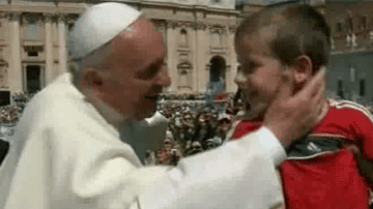 В Ватикане байкеры встретились с папой римским