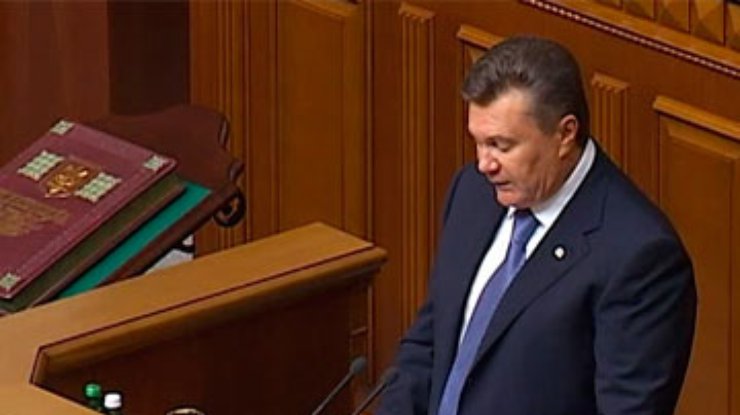 Янукович выступит в Раде 5 июля