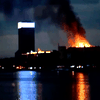 В Латвии горел президентский дворец