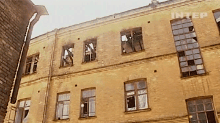 В центре Киева горел особняк Мурашко