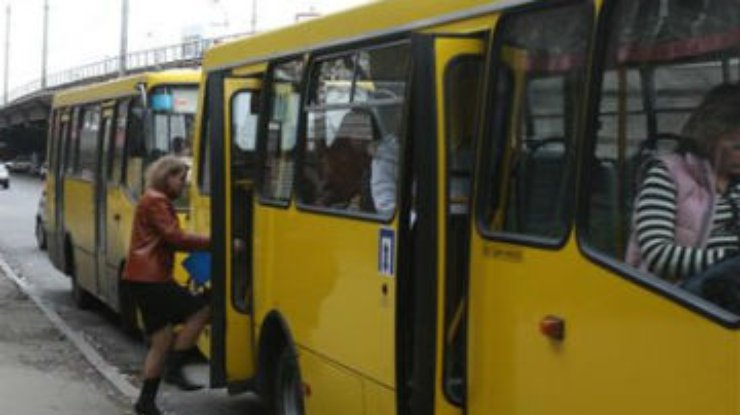 В августе в Киеве исчезнет 24 маршруточных рейса