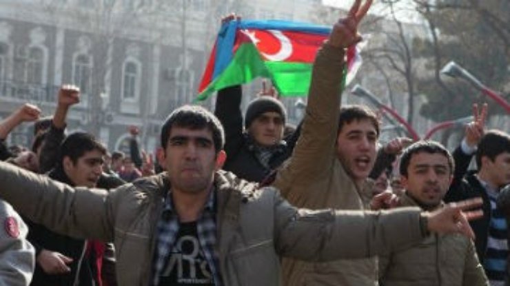 Азербайджанская оппозиция проводит митинг в Баку