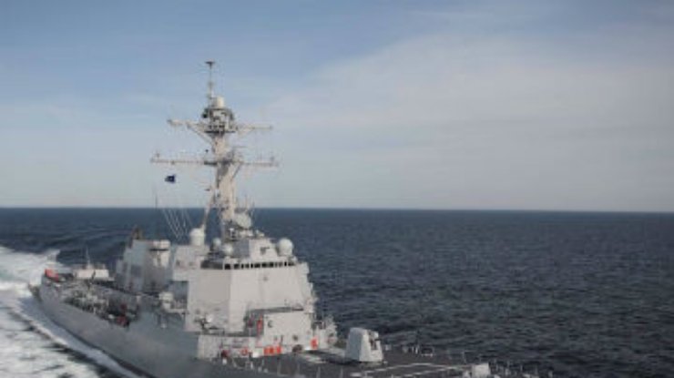 Американские эсминцы ожидают приказа для начала операции в Сирии