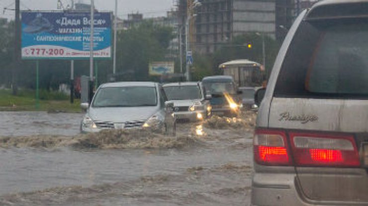 Наводнение в Хабаровском крае понемногу отступает