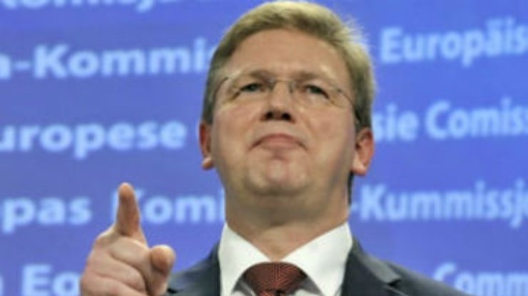 Фюле поприветствовал принятие Радой евроинтеграционных законопроектов