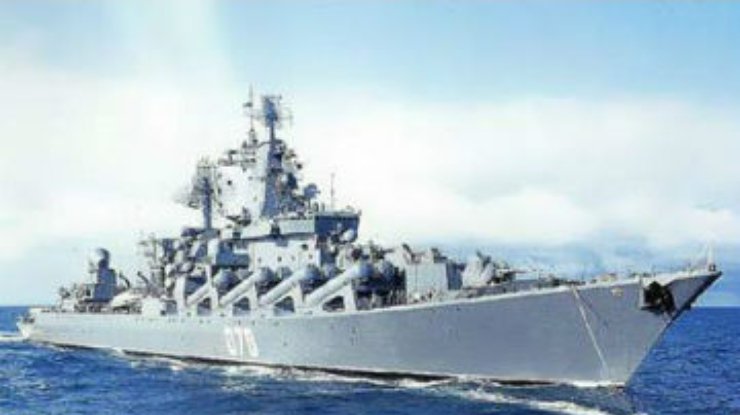 Ракетный крейсер ЧФ России вошел в Средиземноморье