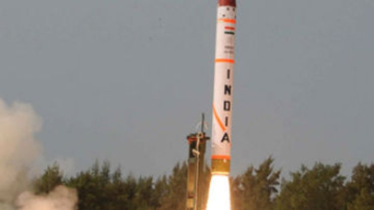 Индия запустила ракету, способную нести ядерный заряд