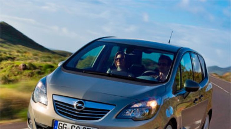 Opel показала обновленный Meriva