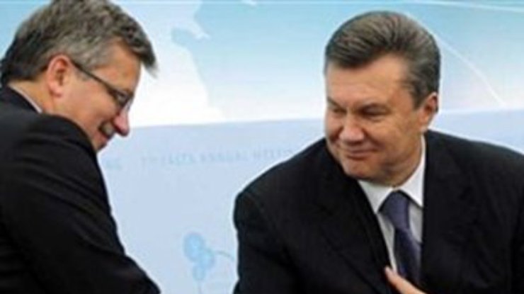 Янукович поблагодарил Польшу за помощь в проведении реформ в Украине