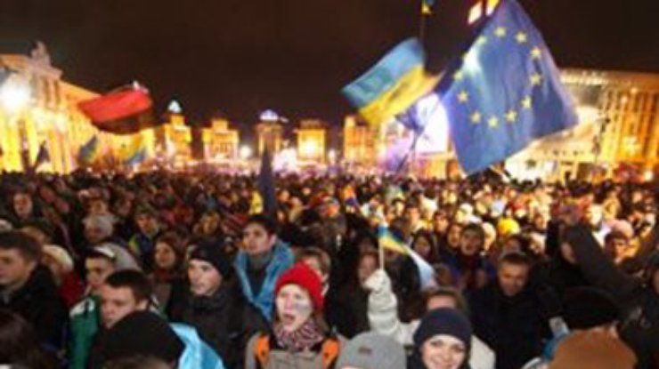 В районе Майдана Независимости перекрыт Крещатик