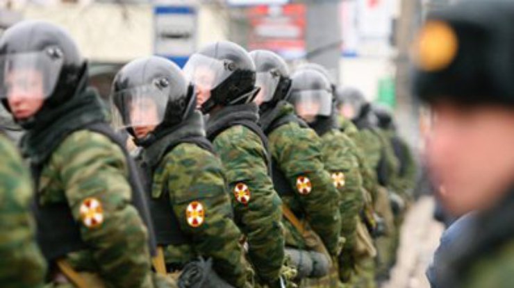 В МВД РФ заверили, что их внутренних войск нет на территории Украины
