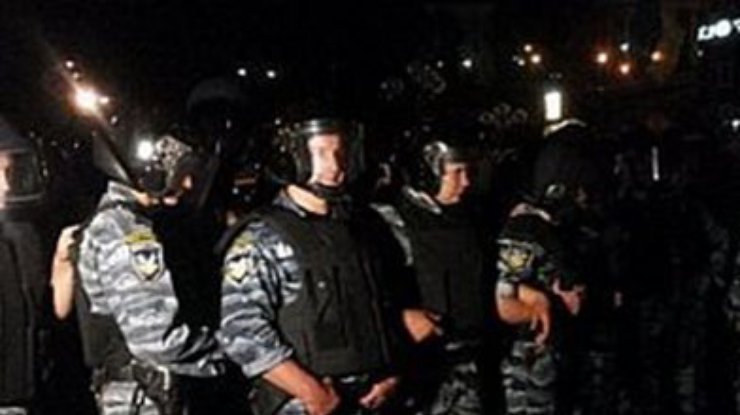В УДАРе насчитали 10 задержанных митингующих на Майдане