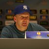 Григорчук пришел на пресс-конференцию в модной бейсболке