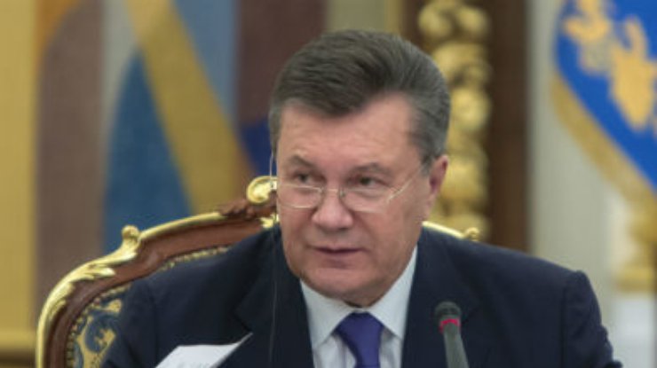 Виктор Янукович ответил на вопросы журналистов в прямом эфире