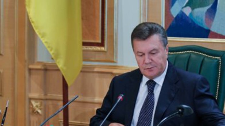 Янукович подписал пять законов, принятых Радой в четверг, - СМИ
