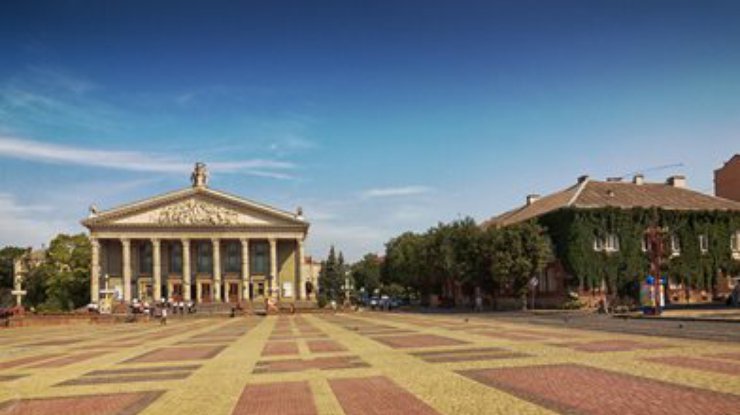 В Тернополе центральную площадь переименовали на Героев Евромайдана