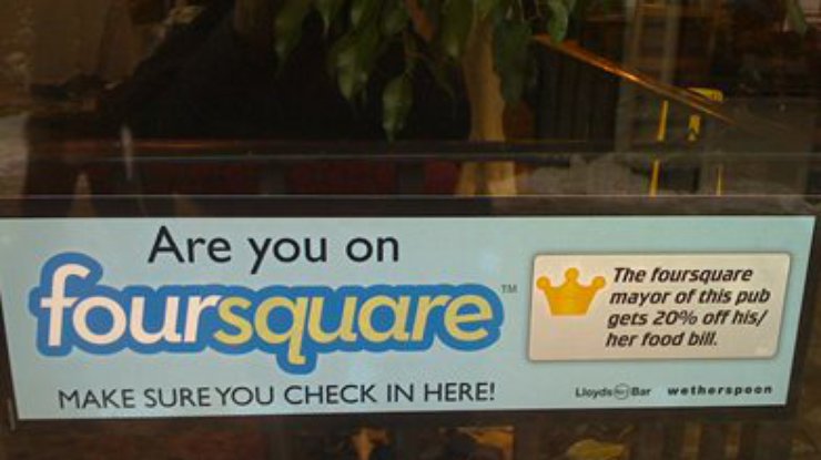 Foursquare получил 15 миллионов долларов инвестиций от Microsoft