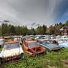 В лесах на юге Швеции создали кладбище автомобилей