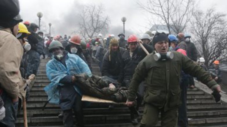 Количество погибших в центре Киева возросло до 43 человек: среди погибших 10 правоохранителей
