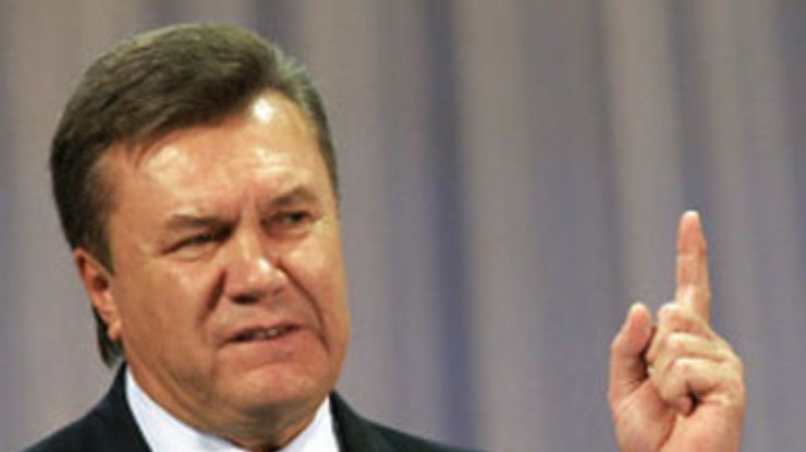 Янукович отказывается подписывать принятые Радой законы