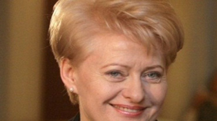 Президент Литвы поздравила Тимошенко "со свободой"
