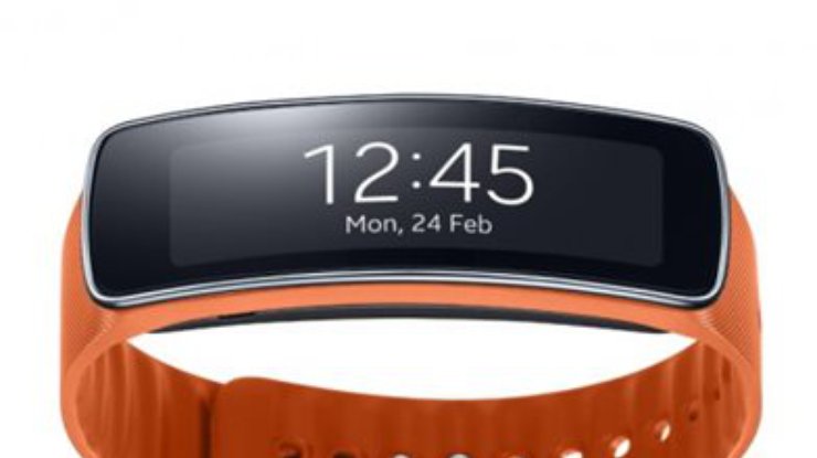 Samsung презентовала браслет для фитнеса с изогнутым экраном и пульсометром