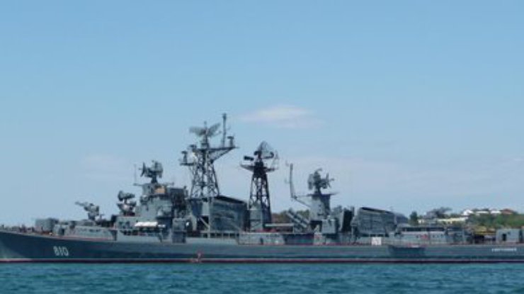 Военные РФ затопили корабль в бухте Донузлав, заблокировав выход в море