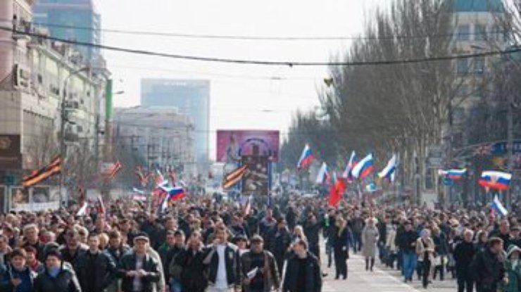 Участникам пророссийских акций на востоке Украины грозит до 8 лет тюрьмы
