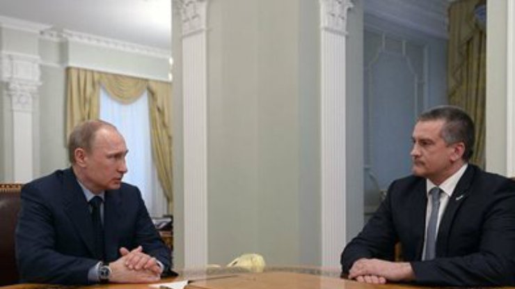 Путин назначил Аксенова и. о. губернатора Крыма