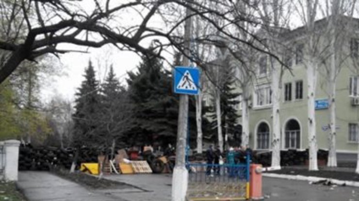 Захватчики освободили здание Краматорского горотдела милиции