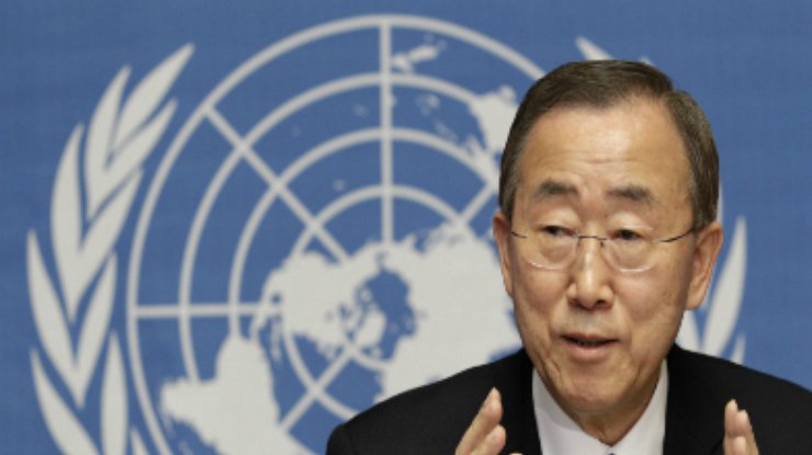 Пан Ги Мун: Направление в Украину миротворческой миссии ООН нецелесообразно