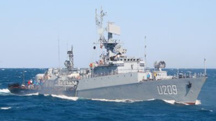 Украинские корабли вышли из бухты Донузлав, взяв курс на Одессу