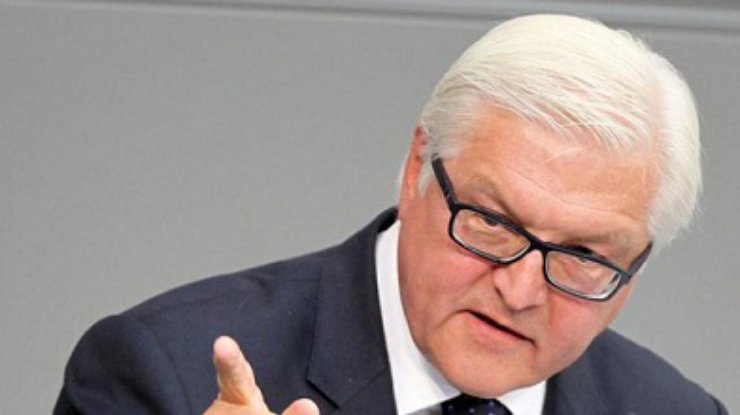Глава МИД Германии призывает политиков думать о кризисе в Украине