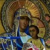 В Киев привезли песчаную икону Божей матери