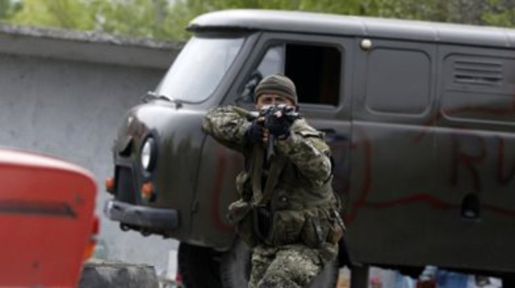 Грузовики террористов из России с боем прорвались через границу в Луганской области