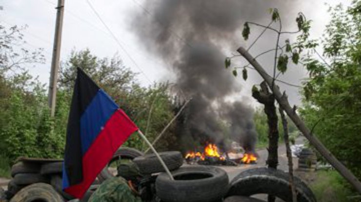 Силовики уничтожили блокпосты террористов в Семеновке под Славянском