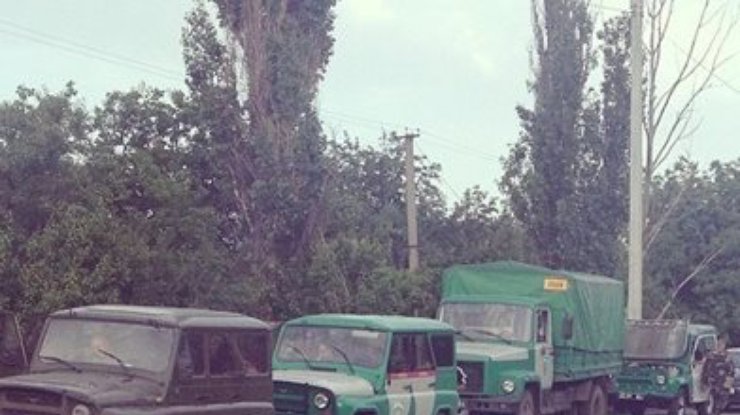 Пограничники без боя оставили базу в Свердловске (фото)