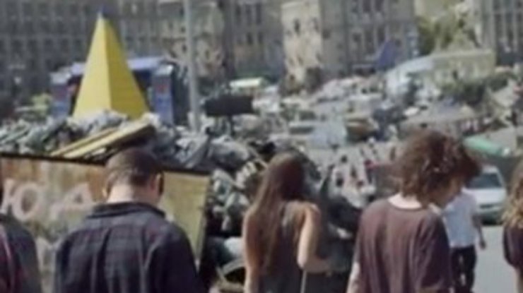 Британские музыканты сняли клип с кадрами Майдана (видео)